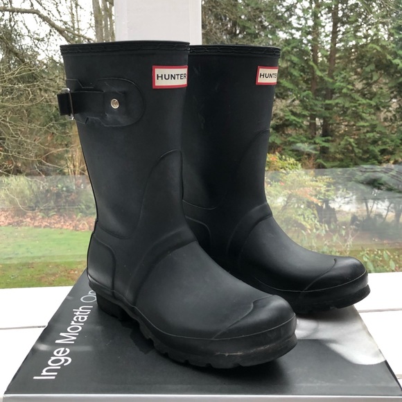 Hunter Shoes - Hunter Original Short Rain Boots 6